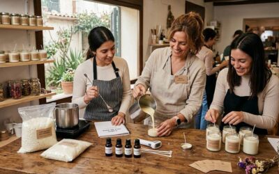 ¡Crea tu propia luz! Curso Profesional de Velas de Soja Artesanales